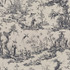 Schumacher Fabric Shengyou Toile Charcoal 175803 Schumacher-Classics 57% Linen, 43% Cotton - Horizontal: 44 and Vertical: 47 44 - My Fabric Connection -
