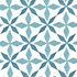 Stout Fabric Nicole 1 Denim Comfortable Living Bluebird/Indigo 59% Cotton 41% Polyester Polyester Embroidery INDIA FLAME RETARDANT-U.F.A.C. CLASS 1 (OR A) Horizontal: 3.125 and Vertical: 3 52 in - My Fabric Connection -