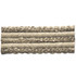 Stout Trim Ottoman 6 Mushroom Transformations Trim 60% Polyester 37% Cotton 3% Nylon INDIA Horizontal: 0 and Vertical: 0 1.38 in - My Fabric Connection -