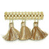 Stout Trim Sponsor 24 Sand ART OF DESIGN TRIM-2 TASSEL FRINGE 100%SVI CHINA </p><p>Repeat: 0 3 in - My Fabric Connection -