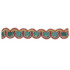 Stout Trim Lexington 16 Lagoon Trim CHINA </p><p>Repeat: H: 0.000, V: 0.000 0.38 in - My Fabric Connection -