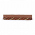 Stout Trim Anaheim 1 Mahogany INSPIRATIONS TRIM 45%COT 38%SVI 17%POL CHINA Horizontal: 0 and Vertical: 0 0.38 in - My Fabric Connection -