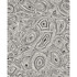 Cole & Son Wallcovering Malachite White/Black Wallcovering PAPER - 100% United Kingdom </p><p>Repeat: H: 20.5, V: 25.2 20.5 - My Fabric Connection -