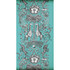 Clarke And Clarke Wallcovering Kruger Teal Wallcovering United Kingdom </p><p>Repeat: H: 0, V: 27.125 20.5 - My Fabric Connection -