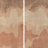 Groundworks Wallcovering Cascadia Paper Blush KELLY WEARSTLER WALLPAPERS IV JUTE - 90%;COTTON - 10% Italy Horizontal: 68.5 and Vertical: 90.55 68.5 - My Fabric Connection -