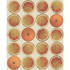 Cole & Son Wallcovering Arance Orange/Cream COLE & SON FORNASETTI SENZA TEMPO PAPER - 100% United Kingdom Horizontal: 20.5 and Vertical: 25.2 20.5 - My Fabric Connection -