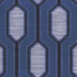 Norbar Fabric Patricia Midnight DESTINY 58% POLYESTER 42% COTTON INDIA 6 7/8"V 4 1/2"H 54 - My Fabric Connection -