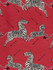 Scalamandre Fabric Zebras | Fabric Masai Red SC16496M0001 ZEBRAS 73% COTTON 27% LINEN CHINA LIGHT DUTY Horizontal: 37.5" and Vertical: 25.75" 54 - My Fabric Connection -