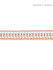 Scalamandre Trim Helena Braid Blush SCV12500003 NOVANTA PASSEMENTERIE 59% RAYON 41% FIBRANNE CHINA LIGHT DUTY Horizontal: 0" and Vertical: 0" 0.63 - My Fabric Connection -