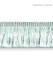 Scalamandre Trim Gripsholm Brush Fringe Seaspray SCFC14970005 NOVANTA PASSEMENTERIE 52% FIBRANNE 45 % RAYON 3% POLYESTER CHINA LIGHT DUTY Horizontal: 0" and Vertical: 0" 1.5 - My Fabric Connection -