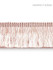 Scalamandre Trim Gripsholm Brush Fringe Blush SCFC14970003 NOVANTA PASSEMENTERIE 52% FIBRANNE 45 % RAYON 3% POLYESTER CHINA LIGHT DUTY Horizontal: 0" and Vertical: 0" 1.5 - My Fabric Connection -