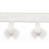 Europatex Fabric Le Lin Beaded Fringe Dove Le Lin Collection 63% Linen / 37% Rayon China See Sample Horizontal: N/A and Vertical: N/A 1.46 inches  - My Fabric Connection -