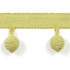 Europatex Fabric Le Lin Beaded Fringe - Pear Le Lin Collection 63% Linen / 37% Rayon China See Sample Horizontal: N/A and Vertical: N/A 1.46 inches  - My Fabric Connection -