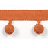 Europatex Fabric Le Lin Beaded Fringe Saffron Le Lin 63% Linen, 37% Rayon 1.46 inches - My Fabric Connection -