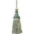 Stout Trim Battersea 20 Beachglass ART OF DESIGN TRIM-2 TASSEL FRINGE 100%SVI CHINA Horizontal: 0 and Vertical: 0 5.5 in - My Fabric Connection -