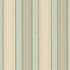 Schumacher Fabric Saratoga Cotton Stripe Aqua / Flax/ Mocha 62962 COUNTRY HOUSE COTTONS See Sample INDIA . </p><p>Repeat: Horizontal: 9 1/4" (23CM) and Vertical: - 50" WIDE (127CM) - My Fabric Connection -