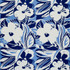 Schumacher Fabric Stevie Blue 178862 FLOWER POWER LINEN 100% SWITZERLAND </p><p>Repeat: Horizontal: 26 1/4" (67CM) and Vertical: 42" (107CM) 54 - My Fabric Connection -