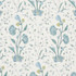 Schumacher Fabric Khilana Floral Peacock 178331 Palampore 6.75" - My Fabric Connection -