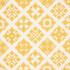 Schumacher Fabric Tristan Patchwork Yellow 76762 FOLK ART COTTON 85% ACRYLIC 15% ITALY </p><p>Repeat: Horizontal: 13 1/2" (34CM) and Vertical: 13 1/2" (34CM) 53.25 - My Fabric Connection -