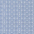 Schumacher Fabric Chinois Fret Blue/White 70561 Essentials: Small Scale Upholstery Fabrics 2.25" - My Fabric Connection -