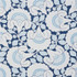 Schumacher Fabric Jackie Applique Embroidery Blue 77301 WALLFLOWERS LINEN 70% COTTON 20% INDIA </p><p>Repeat: Horizontal: 25 3/8" (64CM) and Vertical: 23 1/2" (60CM) 50.75 - My Fabric Connection -