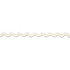 Schumacher Trim Chantal Linen Rickrack Blanc 65460 AU NATUREL TRIMMINGS LINEN 100% ITALY </p><p>Repeat: Horizontal: 3/4" (2CM) and Vertical: 0.625 - My Fabric Connection -