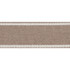Schumacher Trim Sullivan Tape Taupe 72400 ESSENTIALS: INDOOR/OUTDOOR TRIM See Sample ITALY - </p><p>Repeat: Horizontal: - and Vertical: - 2" (5CM) - My Fabric Connection -