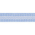 Schumacher Trim Marta Tape Chambray 73651 INDOOR/OUTDOOR II: PRINTS & WOVENS POLYACRYLIC 100% GERMANY </p><p>Repeat: Horizontal: 1/4" (1CM) and Vertical: 1.125 - My Fabric Connection -