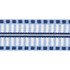 Schumacher Trim Jacobsen Tape Chambray 73631 INDOOR/OUTDOOR II: PRINTS & WOVENS POLYACRYLIC 100% GERMANY </p><p>Repeat: Horizontal: 1/2" (1CM) and Vertical: 2.5 - My Fabric Connection -