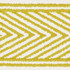 Schumacher Trim Nicholson Tape Citrine 69964 CLIQUE See Sample INDIA - </p><p>Repeat: Horizontal: 2 3/4" (7CM) and Vertical: 1/2" (1CM) 3" (8CM) - My Fabric Connection -