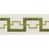 Schumacher Trim Turret Tape Leaf 74352 STATEMENT TAPES See Sample INDIA - </p><p>Repeat: Horizontal: 3 7/8" (10CM) and Vertical: - 2 3/4" (7CM) - My Fabric Connection -