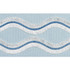 Schumacher Trim Ogee Embroidered Tape Sky 74332 BOHEMIA COTTON 63% VISCOSE 37% INDIA </p><p>Repeat: Horizontal: 4" (10CM) and Vertical: 4 - My Fabric Connection -
