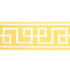 Schumacher Trim Octavius Tape Yellow 66169 STATEMENT TRIMS COTTON 85% RAYON EMBROIDERY 15% INDIA </p><p>Repeat: Horizontal: 15" (38CM) and Vertical: 6 - My Fabric Connection -
