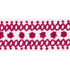 Schumacher Trim Sunnyvale Tape Pink 70634 COUTURE TRIMS See Sample INDIA - </p><p>Repeat: Horizontal: 3/4" (2CM) and Vertical: - 2 1/4" (6CM) - My Fabric Connection -
