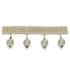 Schumacher Trim Scarborough Bobble Fringe Oyster 63251 SOMERSET TRIMMINGS See Sample SPAIN . </p><p>Repeat: Horizontal: - and Vertical: - 1 5/8" WIDE (4CM) - My Fabric Connection -
