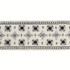 Schumacher Trim Callas Tape Jet 69010 STATEMENT TRIMS ACRYLIC BEADS 37% GLASS BEADS 22% INDIA </p><p>Repeat: Horizontal: 2" (5CM) and Vertical: 4.125 - My Fabric Connection -
