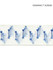 Scalamandre Trim Sayuri Embroidered Tape Blue Jay SCT33240003 PACIFICA 60% VISCOSE 40% RAYON INDIA LIGHT DUTY Horizontal: 4" and Vertical: 2.75 - My Fabric Connection -