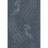 Cole & Son Wallcovering Pavo Parade Msilver/Denim COLE & SON PEARWOOD PAPER - 100% United Kingdom Horizontal: 20.5 and Vertical: 30 20.5 - My Fabric Connection -