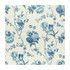Lee Jofa Fabric Allegra Blues PARISH-HADLEY COTTON - 100% United Kingdom - Horizontal: 18 and Vertical: 36 54 - My Fabric Connection -