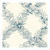 Lee Jofa Fabric Leaf Trellis Blue PAOLO MOSCHINO FABRICS LINEN - 67%;COTTON - 33% United Kingdom HEAVY Horizontal: 16.93 and Vertical: 16.14 53.94 - My Fabric Connection -