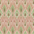 G P & J Baker Fabric Ikat Bokhara Rose/Green CHIFU VISCOSE - 49%;LINEN - 26%;COTTON - 17%;POLYESTER - 8% Thailand MEDIUM Horizontal: 10.244 and Vertical: 27.186 51.22 - My Fabric Connection -
