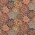 G P & J Baker Fabric Imari Red/Indigo CHIFU VISCOSE - 67%;LINEN - 33% United Kingdom HEAVY Horizontal: 53.978 and Vertical: 24.428 53.978 - My Fabric Connection -