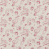 Clarke And Clarke Fabric Evelina Raspberry CLARKE & CLARKE CLARISSE FABRICS LINEN - 100% Turkey MEDIUM Horizontal: 6.81 and Vertical: 6.3 55 - My Fabric Connection -