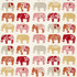Clarke And Clarke Fabric Elephants Spice CLARKE & CLARKE BLIGHTY COTTON - 100% Turkey MEDIUM Horizontal: - and Vertical: - 54 - My Fabric Connection -