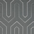Clarke And Clarke Fabric Gatsby Charcoal CLARKE & CLARKE LUSSO POLYESTER - 100% India Horizontal: 6.42 and Vertical: 9.25 54 - My Fabric Connection -