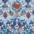 Clarke And Clarke Fabric Amazon Blue ANIMALIA BY EMMA J SHIPLEY FOR C&C COTTON - 100% United Kingdom HEAVY Horizontal: 13.58 and Vertical: 24.61 54 - My Fabric Connection -