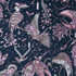 Clarke And Clarke Fabric Audubon Pink ANIMALIA BY EMMA J SHIPLEY FOR C&C COTTON - 100% United Kingdom HEAVY Horizontal: 54.33 and Vertical: 26.97 54 - My Fabric Connection -