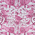 Clarke And Clarke Fabric Extinct Magenta ANIMALIA BY EMMA J SHIPLEY FOR C&C COTTON - 100% United Kingdom HEAVY Horizontal: 27.17 and Vertical: 22.24 54 - My Fabric Connection -