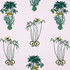Clarke And Clarke Fabric Jungle Palms Pink Fabric COTTON - 100% United Kingdom HEAVY </p><p>Repeat: H: 18.11, V: 26.18 54 - My Fabric Connection -