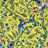 Clarke And Clarke Fabric Rousseau Lime ANIMALIA BY EMMA J SHIPLEY FOR C&C COTTON - 100% United Kingdom HEAVY Horizontal: 13.58 and Vertical: 26.97 54 - My Fabric Connection -
